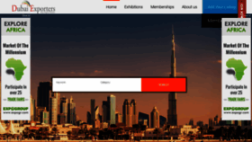 What Dubaiexporters.com website looked like in 2022 (2 years ago)