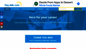 What Dayjob.com website looked like in 2022 (2 years ago)