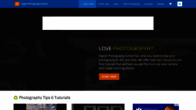 What Digital-photography-school.com website looked like in 2022 (2 years ago)