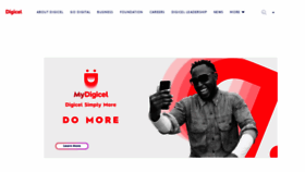 What Digicelgroup.com website looked like in 2022 (2 years ago)