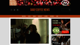 What Dailycoffeenews.com website looked like in 2022 (2 years ago)