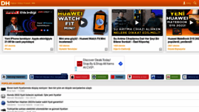 What Donanimhaber.com website looked like in 2022 (2 years ago)