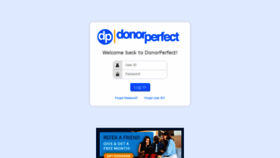 What Donorperfect.net website looked like in 2022 (2 years ago)