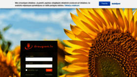 What Draugiem.lv website looked like in 2022 (2 years ago)