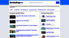 What Downloadlagu321z.net website looked like in 2022 (2 years ago)