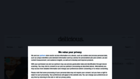 What Deliciousmagazine.co.uk website looked like in 2022 (2 years ago)