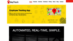 What Daytrack.in website looked like in 2022 (2 years ago)