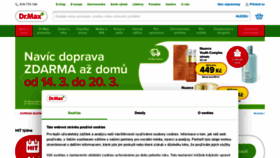 What Drmax.cz website looked like in 2022 (2 years ago)