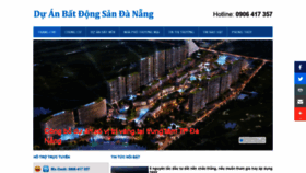 What Danangproject.com.vn website looked like in 2022 (2 years ago)