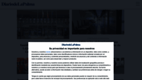 What Diariodelapalma.es website looked like in 2022 (2 years ago)