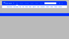 What Digicape.co.za website looked like in 2022 (3 years ago)