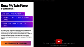 What Drawmytwinflame.com website looked like in 2022 (2 years ago)