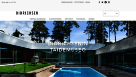 What Didrichsenmuseum.fi website looked like in 2022 (2 years ago)