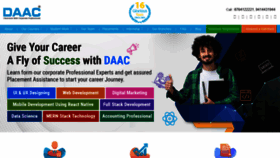What Daac.in website looked like in 2022 (2 years ago)