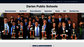 What Darienps.org website looked like in 2022 (2 years ago)