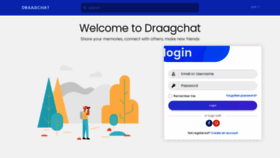 What Draagchat.com website looked like in 2022 (2 years ago)