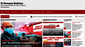 What Diarioelperuano.pe website looked like in 2022 (2 years ago)