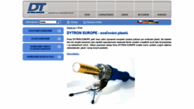 What Dytron.eu website looked like in 2022 (2 years ago)