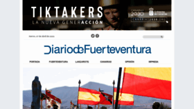 What Diariodefuerteventura.com website looked like in 2022 (2 years ago)