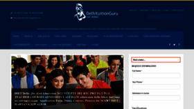 What Delhituitionguru.com website looked like in 2022 (2 years ago)