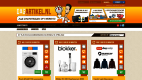 What Dagartikel.nl website looked like in 2022 (2 years ago)