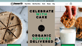 What Dessertd.com website looked like in 2022 (2 years ago)