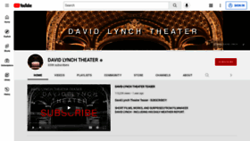 What Davidlynch.com website looked like in 2022 (2 years ago)