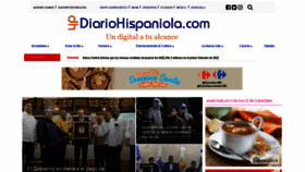 What Diariohispaniola.com website looked like in 2022 (2 years ago)