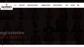 What Davinci.al website looked like in 2022 (2 years ago)