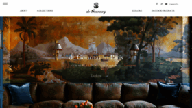 What Degournay.com website looked like in 2022 (2 years ago)