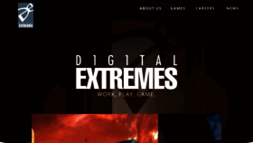 What Digitalextremes.com website looked like in 2022 (2 years ago)