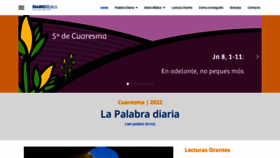 What Diariobiblico.org website looked like in 2022 (2 years ago)