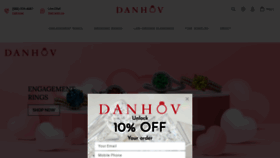 What Danhov.com website looked like in 2022 (2 years ago)