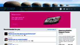 What Dpselfhelp.com website looked like in 2022 (2 years ago)