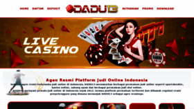 What Dadu13.com website looked like in 2022 (2 years ago)