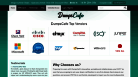 What Dumpscafe.com website looked like in 2022 (2 years ago)