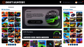 What Drift-hunters.io website looked like in 2022 (2 years ago)
