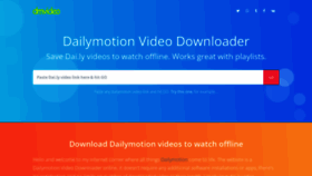What Dmvideo.download website looked like in 2022 (2 years ago)
