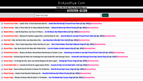 What Djayodhya.com website looked like in 2022 (2 years ago)