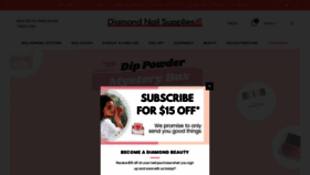 What Diamondnailsupplies.com.au website looked like in 2022 (2 years ago)