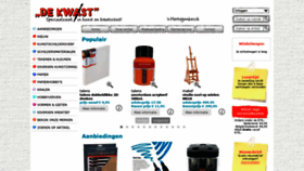 What Dekwast.nl website looked like in 2022 (2 years ago)