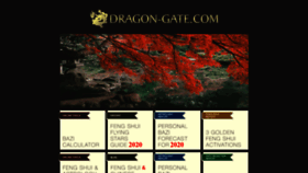What Dragon-gate.com website looked like in 2022 (2 years ago)