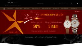 What Donghoduyanh.com website looked like in 2022 (2 years ago)