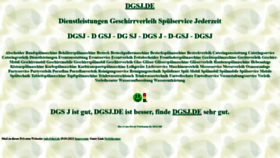 What Dgsj.de website looked like in 2022 (2 years ago)