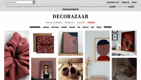 What Decobazaar.com website looked like in 2022 (1 year ago)
