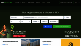 What Dom.mirkvartir.ru website looked like in 2022 (2 years ago)