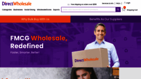 What Directwholesale.com.sg website looked like in 2022 (2 years ago)