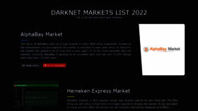 What Darkwebmarketsunion.com website looked like in 2022 (2 years ago)