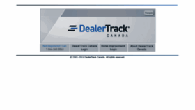 What Dealertrack.ca website looked like in 2011 (13 years ago)