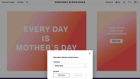 What Dorothee-schumacher.com website looked like in 2022 (1 year ago)
